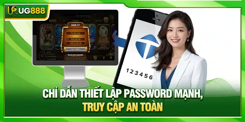 Đặt Lại Mật Khẩu UG888 Nhanh Gọn - Tăng Cường Bảo Mật 3 Chỉ dẫn thiết lập password mạnh, truy cập an toàn
