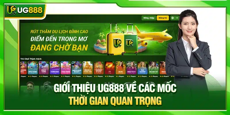 Giới Thiệu UG888: 5+ Thông Tin Cần Biết Về Nhà Cái 1 Giới thiệu UG888 về các mốc thời gian quan trọng
