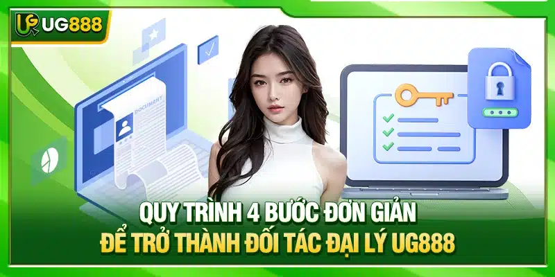 Đại Lý UG888 - Cơ Hội Kiếm Tiền Tỷ Cùng Nhà Cái Hàng Đầu 3 Quy trình 4 bước đơn giản để trở thành đối tác đại lý UG888