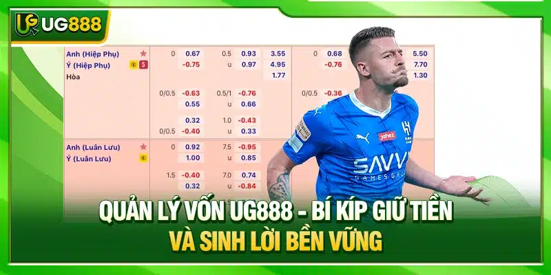 Quản Lý Vốn UG888 - Bí Kíp Giữ Tiền Và Sinh Lời Bền Vững 1 Quản Lý Vốn