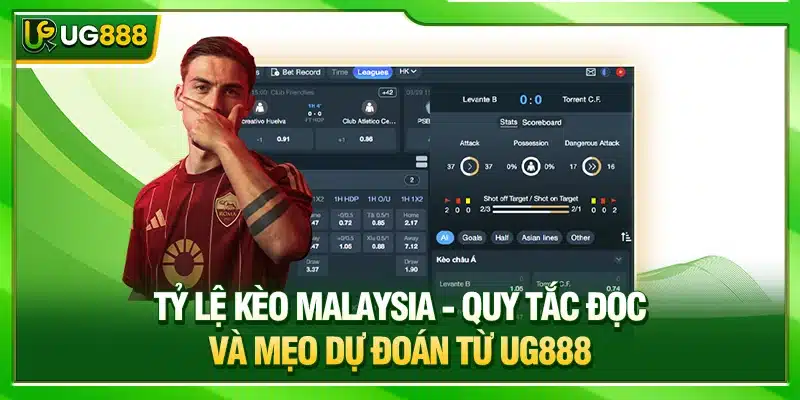 Tỷ lệ kèo Malaysia - Quy Tắc Đọc Và Mẹo Dự Đoán Từ UG888 1 Tỷ lệ kèo Malaysia